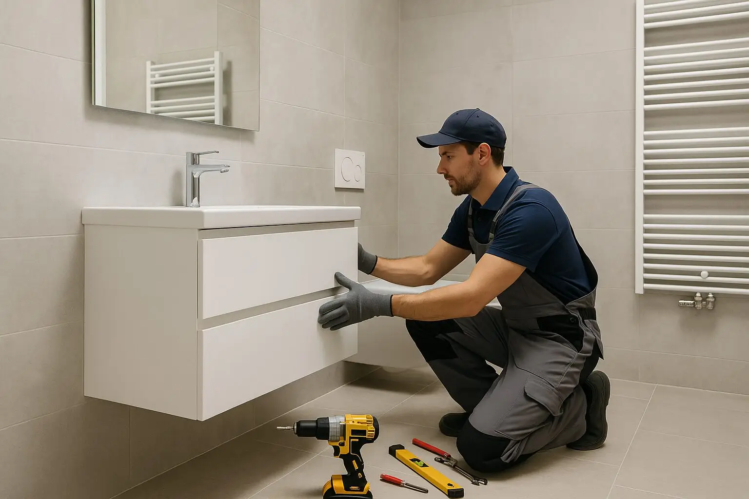 Instalación de muebles y sanitarios en Las Palmas