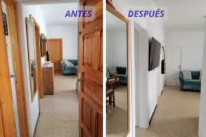 reforma de salón en Arucas